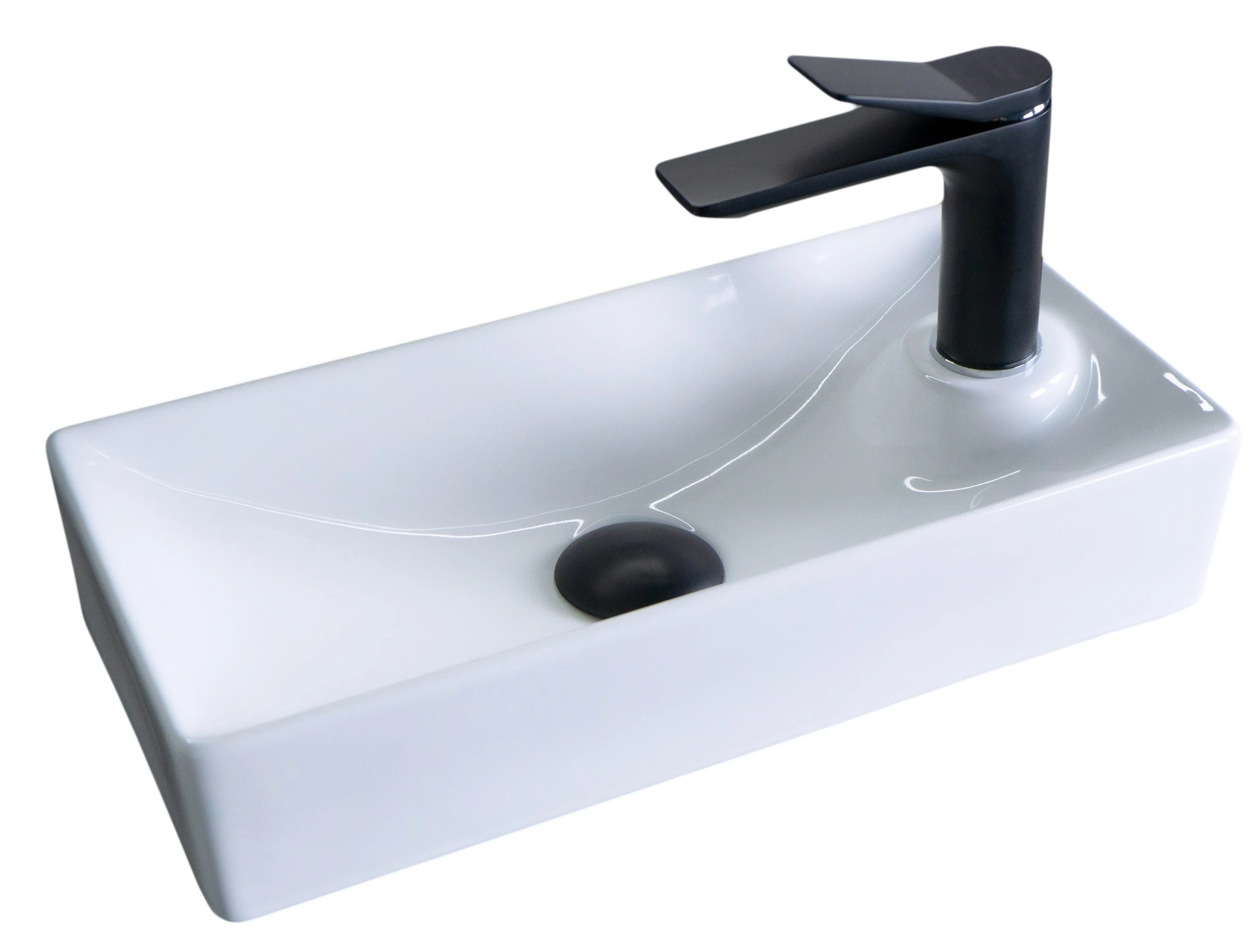 Раковина Gid N9260 61123 подвесная белая 44x22x11