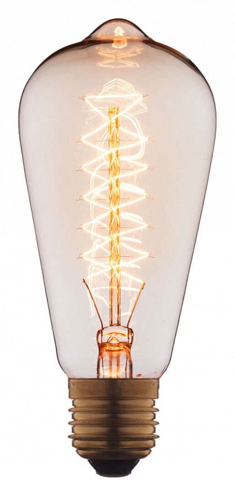 Лампа накаливания Loft it Edison Bulb 6440-CT E27 40Вт K 6440-CT
