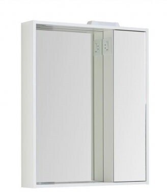 Зеркало-шкаф Aquanet Клио 70x85 00189231 белый