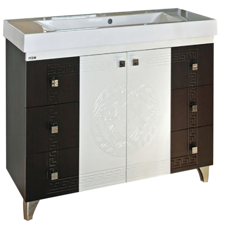 Тумба под раковину Misty Вирджиния 120 П-Вир01120-252Я