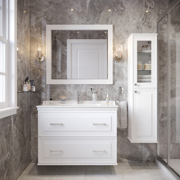 Мебель для ванной Stworki Хадстен 100 белая