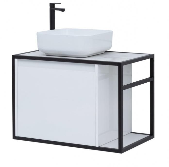 Тумба под раковину Aquanet Nova Lite Loft 75 L белый 00261650