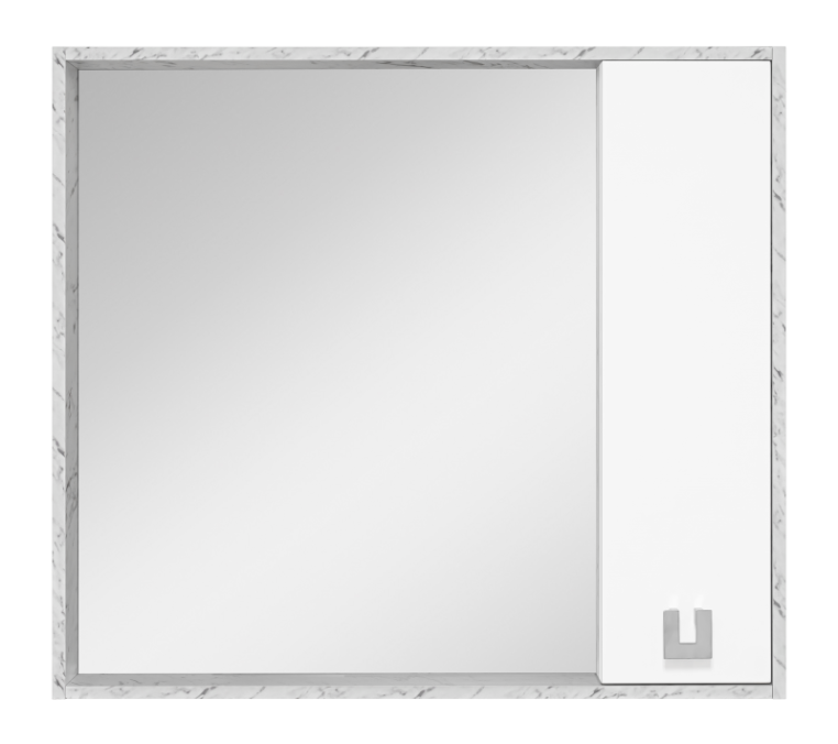 Зеркальный шкаф Misty Мия-90 П-Ми03090-01П правый