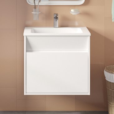 Тумба под раковину IDDIS Esper 60 подвесная белая (ESP60W0i95)
