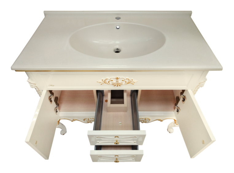 Тумба под раковину Misty Bianco 100 Л-Бья01100-3812Я