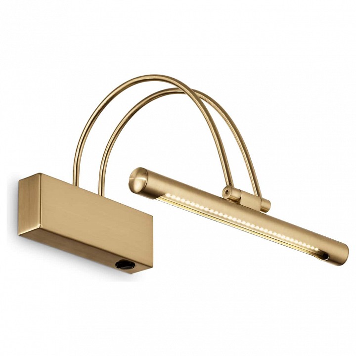 Подсветка для картины Ideal Lux Bow BOW AP D26 OTTONE SATINATO