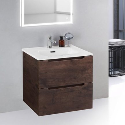 Тумба под раковину BelBagno Etna 39 60 rovere moro (ETNA39-600/390-2C-SO-RW-P)