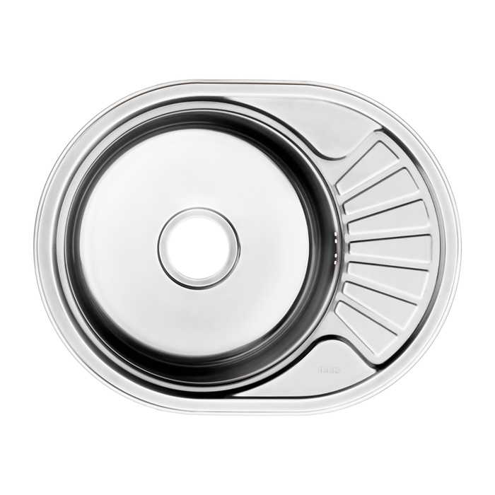 Кухонная мойка IDDIS Suno SUN60PDi77 хром 600x470 см