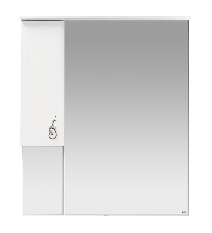 Зеркальный шкаф Misty Неаполь 75 П-Неа04075-012СвЛ