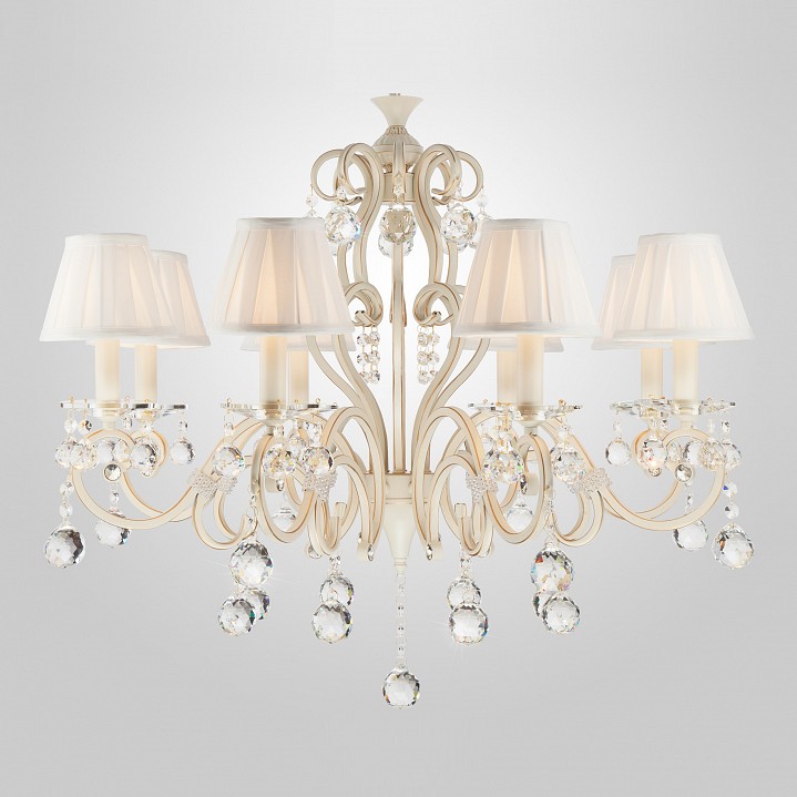 Подвесная люстра Eurosvet Ivin 12075/8 белый Strotskis