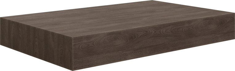 Мебель для ванной Stworki Ольборг 80 столешница дуб карпентер, без отверстий, с тумбой 50, с раковиной Vitra Water jewels