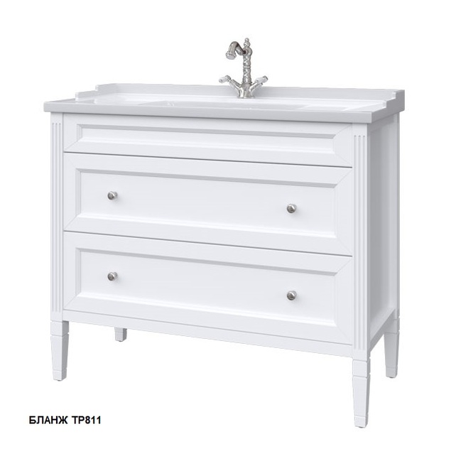 Тумба под раковину Caprigo Albion concept 100 см бланж 34014-TP811