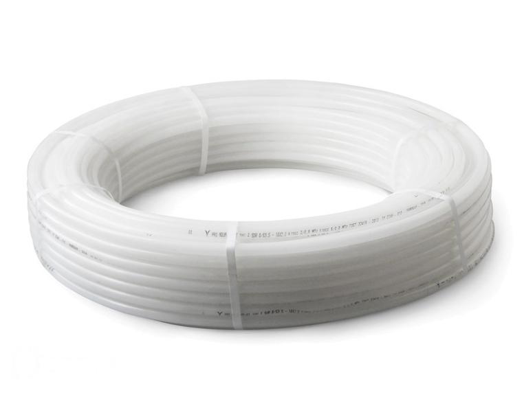 Труба Pro Aqua PE-RT однослойная белая 16x2,0 отрезок \ 055м \ (PERT1WD16-055)