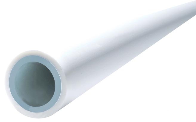 Труба полипропиленовая Kalde AL Oxy-Supperpipe PN25 50х8,3 1м (al-oxy-supperpipe-pn25-50h8-3-shtanga-4-m-alyumini)