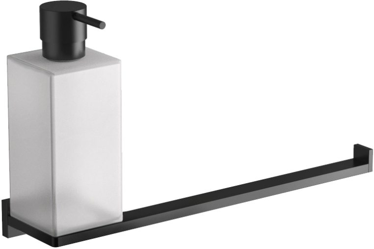 Полотенцедержатель настенный с дозатором Colombo Look B1674.NM