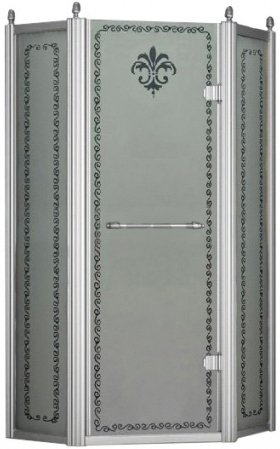 Душевой уголок Cezares Retro 90x90 RETRO-P-1-90-PP-Cr-R