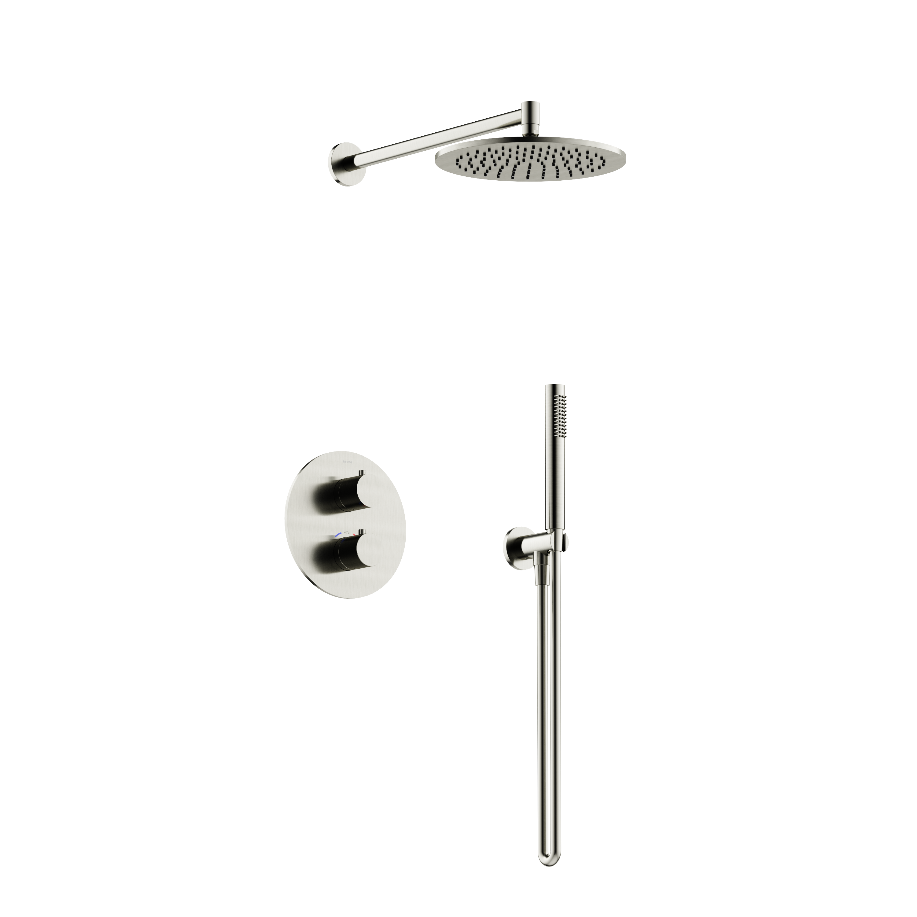 Смеситель для раковины SANCOS Etna, вороненая сталь, арт. SC9003GG