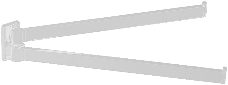 Полотенцедержатель двойной Colombo Look B1612.BM