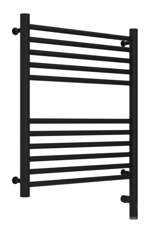 Электрический полотенцесушитель Сунержа Богема 3.0 прямая 600x500 МЭМ Пр. матовый черный (31-5805-6050)