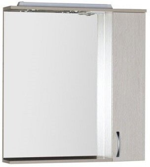 Зеркало-шкаф Aquanet Донна 80x87 00169039 белый дуб