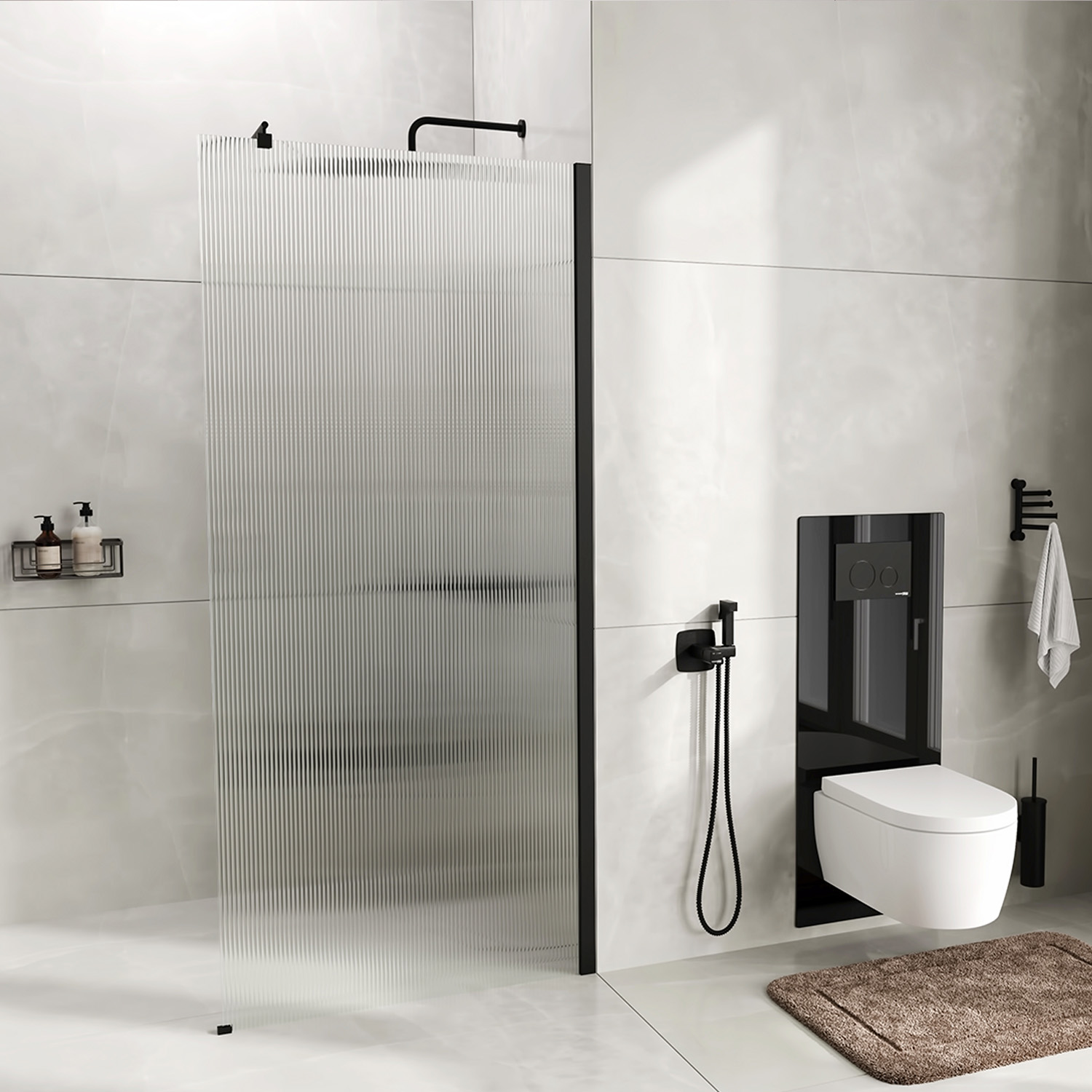 Rur 30W46MB-FL Душевое ограждение