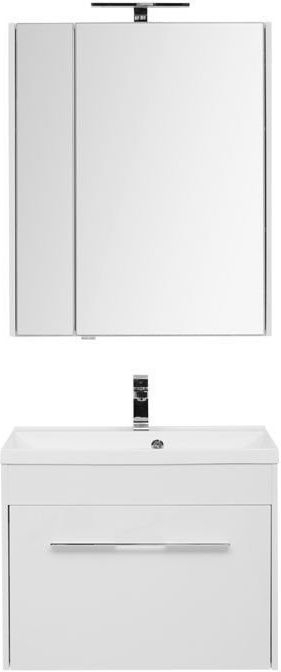 Мебель для ванной Aquanet Августа 75 белый (ручка хром) 00287683