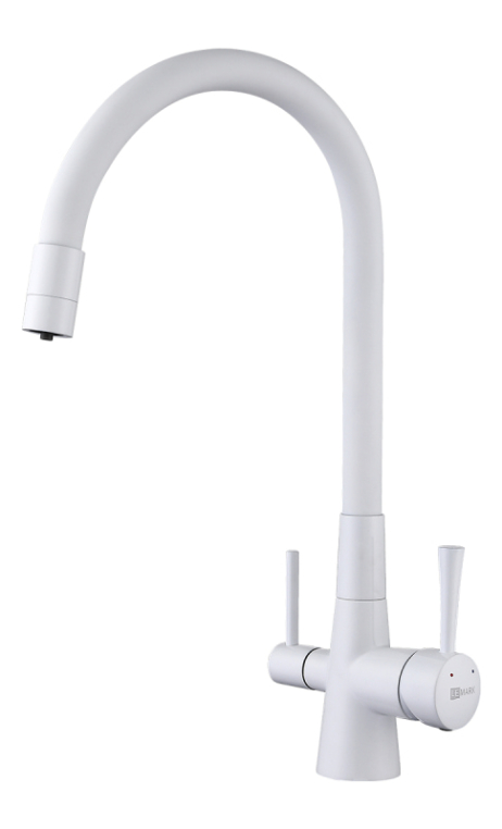 Смеситель для кухни LEMARK Comfort LM3075W с подключением к фильтру с питьевой водой