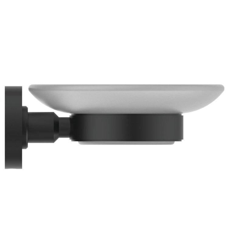 Мыльница Ideal Standard IOM A9122XG черное матовое стекло