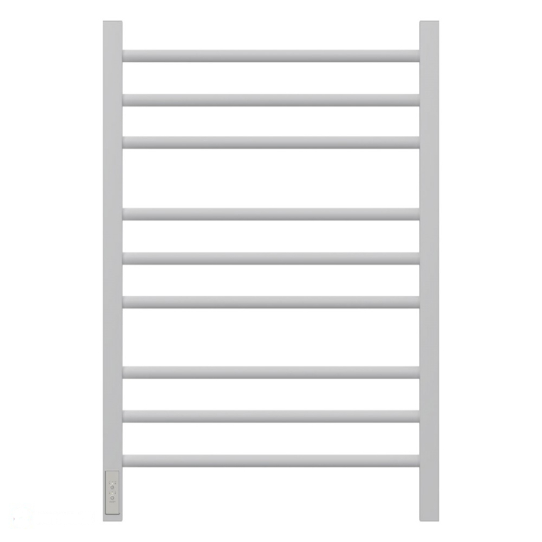 Полотенцесушитель электрический Point Серия 70 П9 500x800, диммер слева, белый PN70758W (PN70758W)