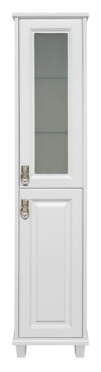 Шкаф-пенал Misty Версаль-35 П-Вер05035-011ВСП со стеклом, правый