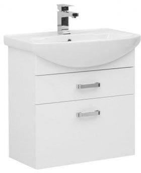 Тумба под раковину Aquanet Ирис 65 см 00198383 белая