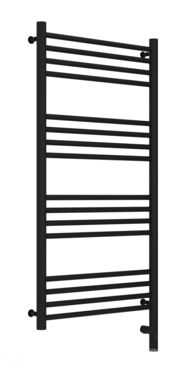 Электрический полотенцесушитель Сунержа Богема 3.0 прямая 1000x500 МЭМ Пр. матовый черный (31-5805-1050)