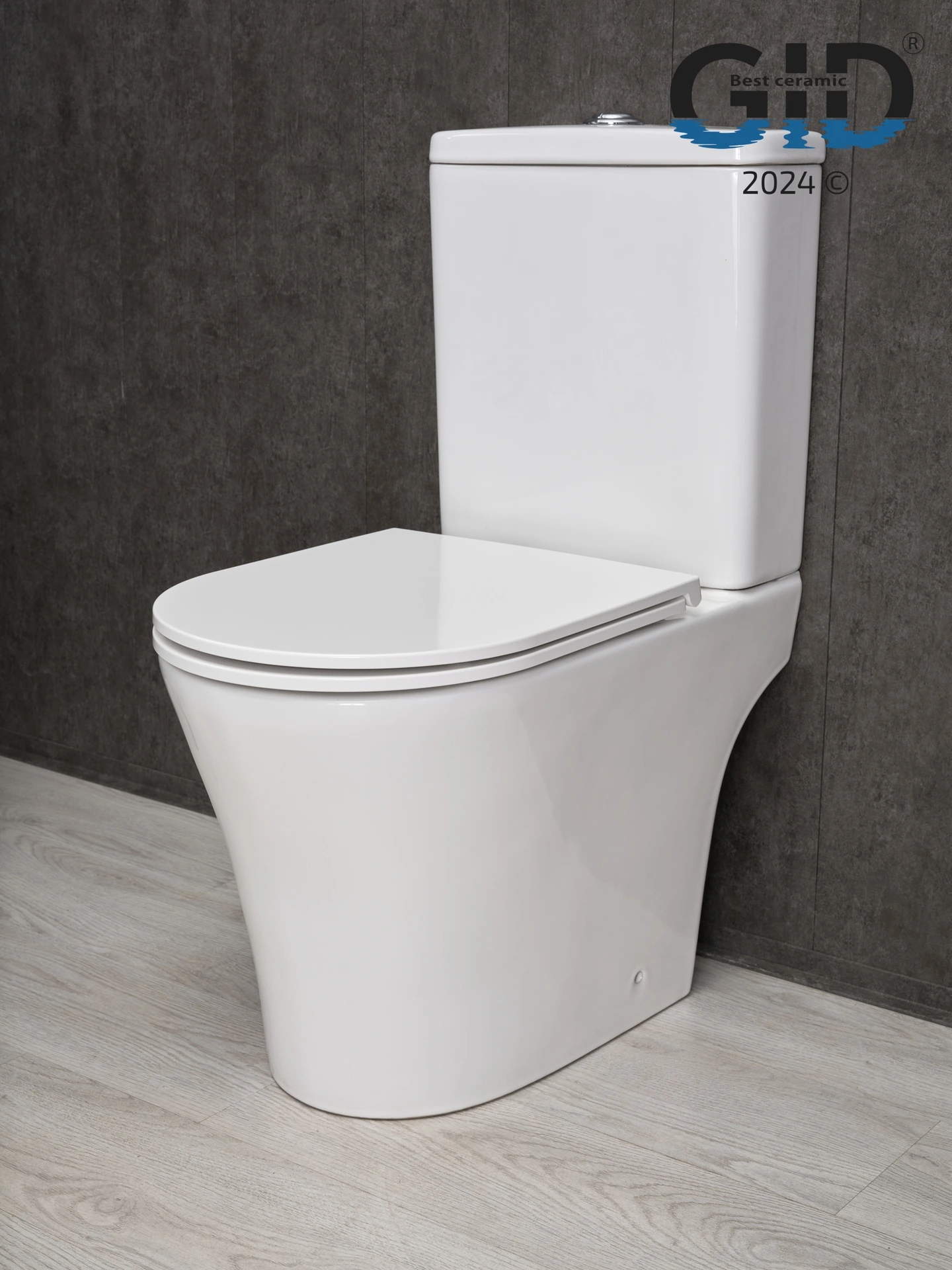 Унитаз напольный Gid Tn2124 62244Y белый 60.5x36x82.5