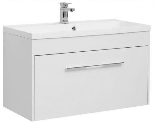 Тумба под раковину Aquanet Августа 100 см 00210019 белая