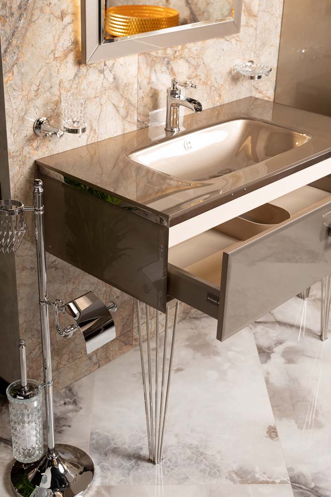 Ножки LUCIDO высокие хром пара