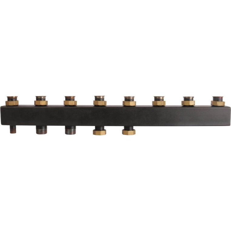 Стальной распределительный коллектор ROMMER (RDG-0017-004045) 4 5 отопительных контура 1 1/2