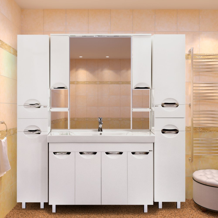 Комплект мебели Misty София 120 прямая (П-Соф01120-011Пр+Р-Мис14120+П-Соф02120-011Св)