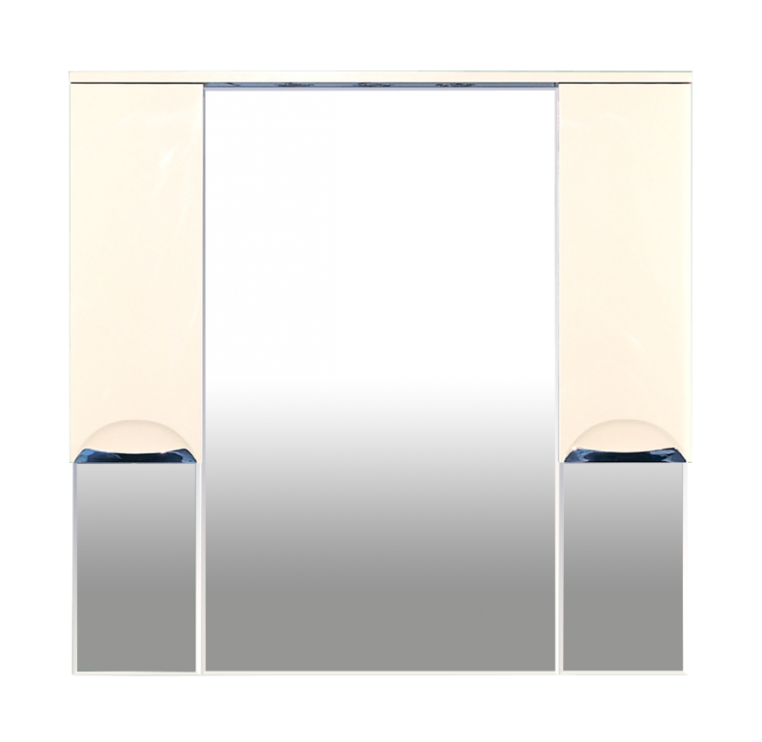 Зеркальный шкаф Misty Жасмин 100 П-Жас02105-031Св