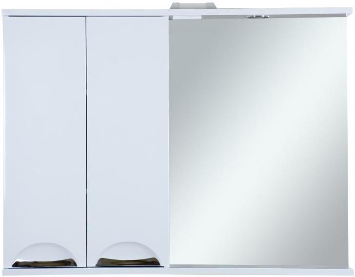 Зеркальный шкаф Misty Куба 105 П-Куб-01105-011Л