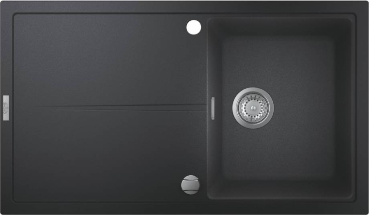 Мойка кухонная Grohe K400 31640AP0 черный гранит