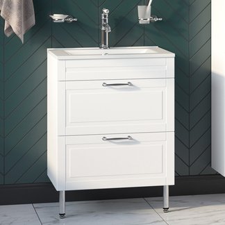 Тумба под раковину IDDIS Oxford 80 белая (OXF80W0i95)