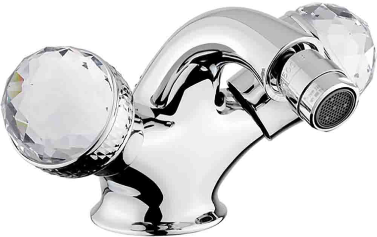 Смеситель для биде Migliore Axo Swarovski 18483 хром