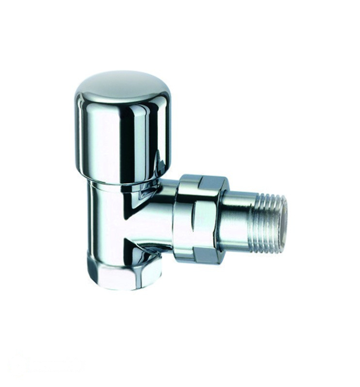 Far Вентиль термостат. угловой, серебро TopFAR 1/2" ВР, EPDM (FL 0148 12P)