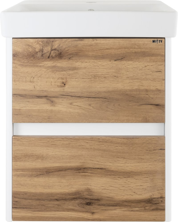 Тумба с раковиной Misty Адриана 45 (П-Адр01045-0122Я+1WH501630)