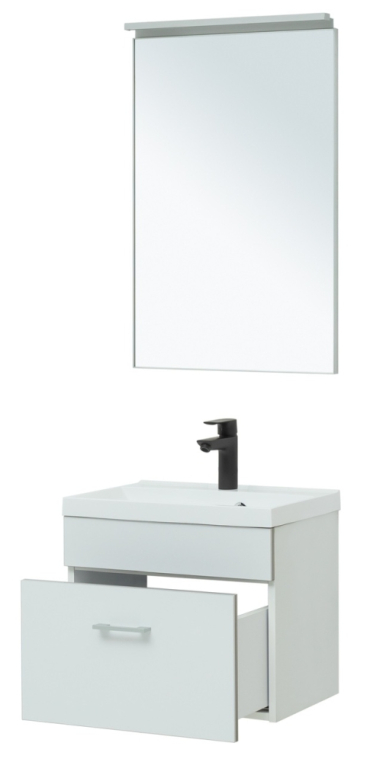 Мебель для ванной Aquanet Верона 50 белый матовый (раковина Нота 50 NEW) 00281100