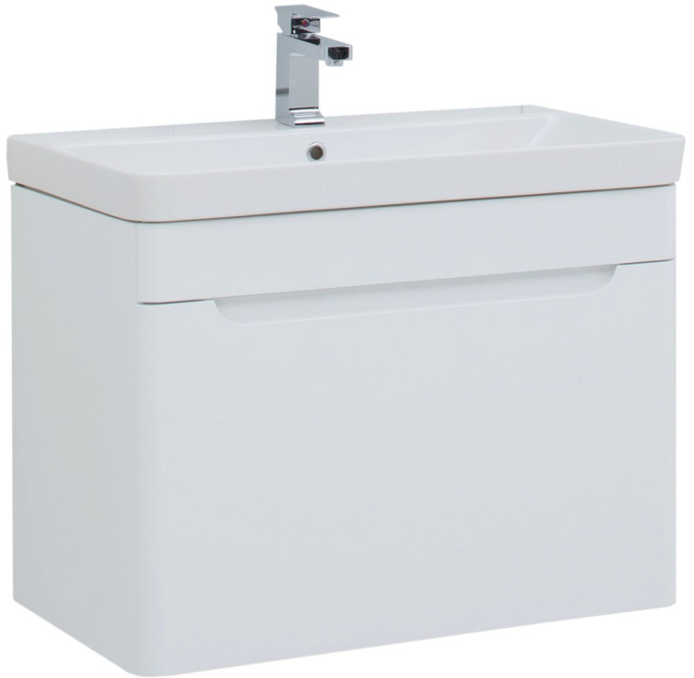 Тумба с раковиной Aquanet София 80 (199869+00182312)