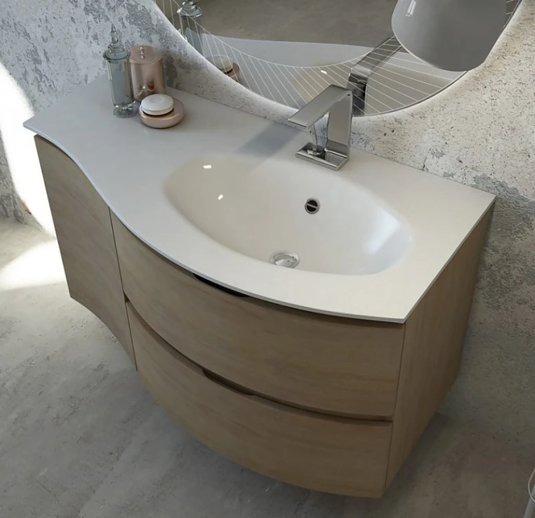 Раковина Cezares Vague 104 см 50154 правая