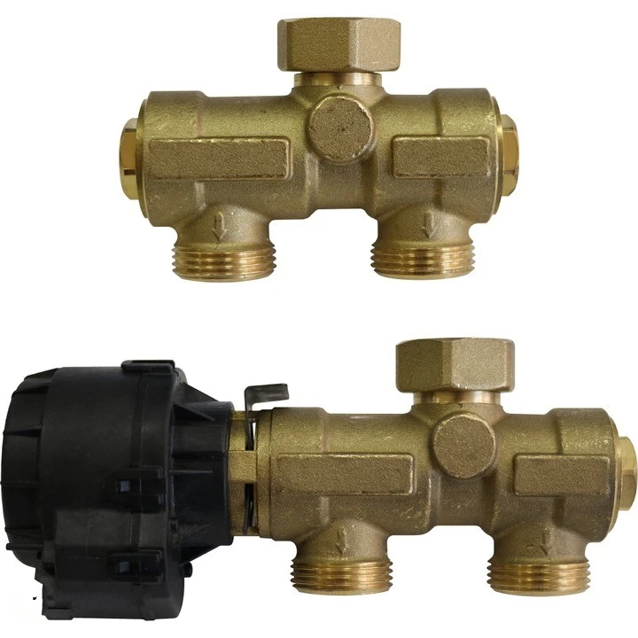 STOUT Комплект трехходового клапана для котла + бойлера (SFB-0001-000001)