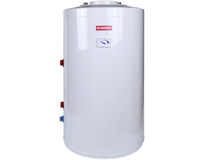 Бойлер комбинированного (косвенного)  нагрева Rommer напольный 150 л. ТЭН 3 кВт (RWH-1110-050150)