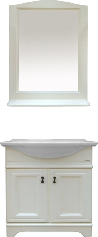 Комплект мебели Misty Лувр 75 (П-Лвр01075-1014+4620008197371+П-Лвр03075-1014Л)